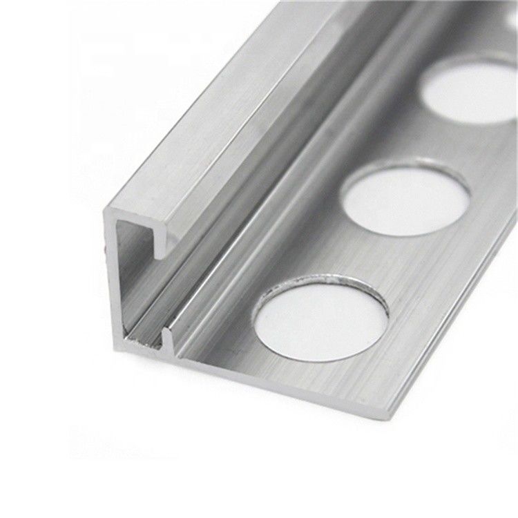 De vrije Steekproefoem Logo Customized Tile Corner Trim Versiering van de Aluminiumkeramische tegel