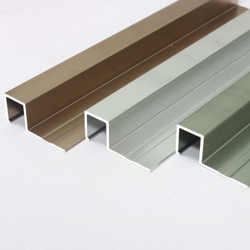 Hoog - van het de Beschermingsaluminium van de kwaliteitsrand van de de Tegelversiering van de het Aluminium de Ceramische Muur Versiering van de de Hoektegel
