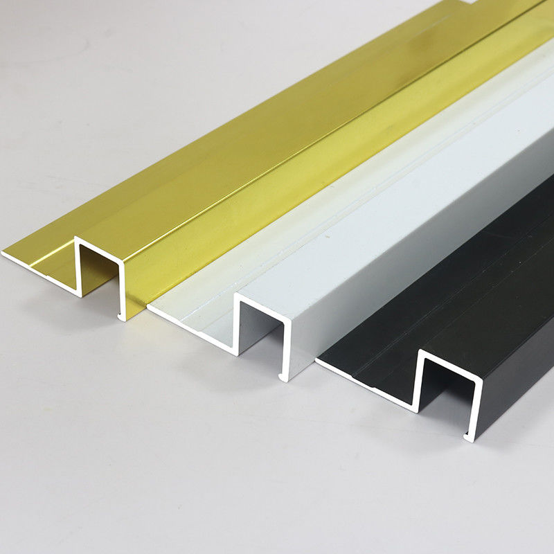 Hoog - van het de Beschermingsaluminium van de kwaliteitsrand van de de Tegelversiering van de het Aluminium de Ceramische Muur Versiering van de de Hoektegel