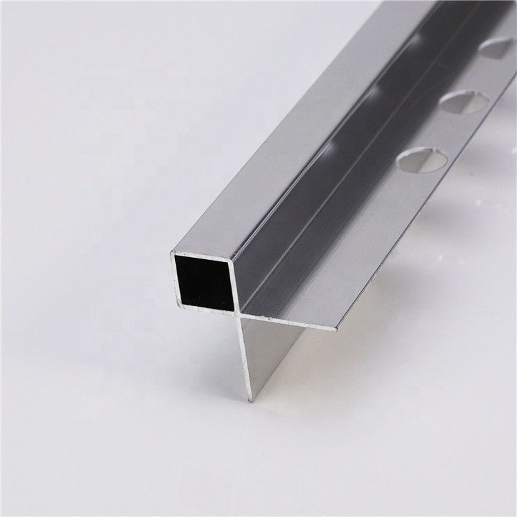 Opgepoetste 8mm Geborstelde Chrome-Tegelversiering ISO9001