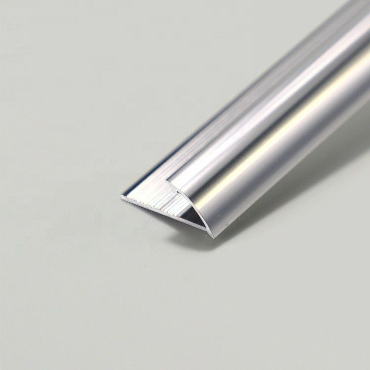 Opgepoetste 8mm Geborstelde Chrome-Tegelversiering ISO9001