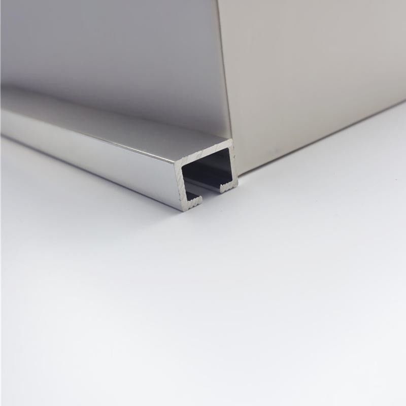 10MM Borstel Gouden ISO9001 van de Aluminium de L-vormige Versiering