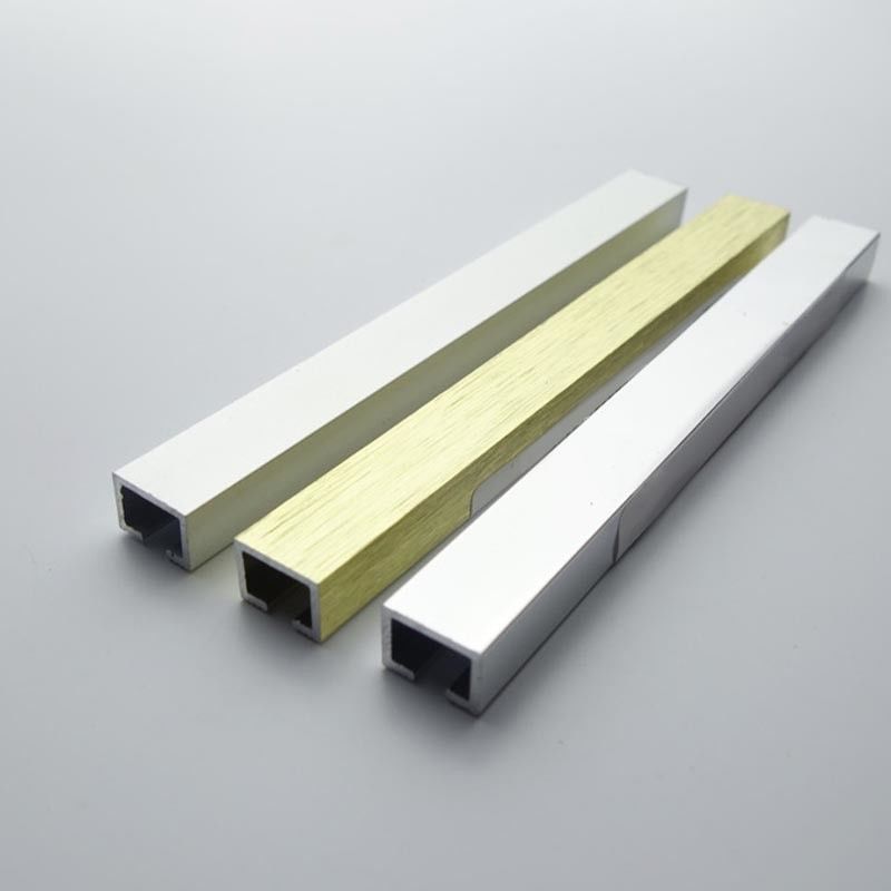 10MM Borstel Gouden ISO9001 van de Aluminium de L-vormige Versiering