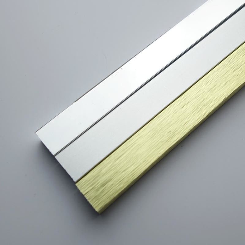 10MM Borstel Gouden ISO9001 van de Aluminium de L-vormige Versiering