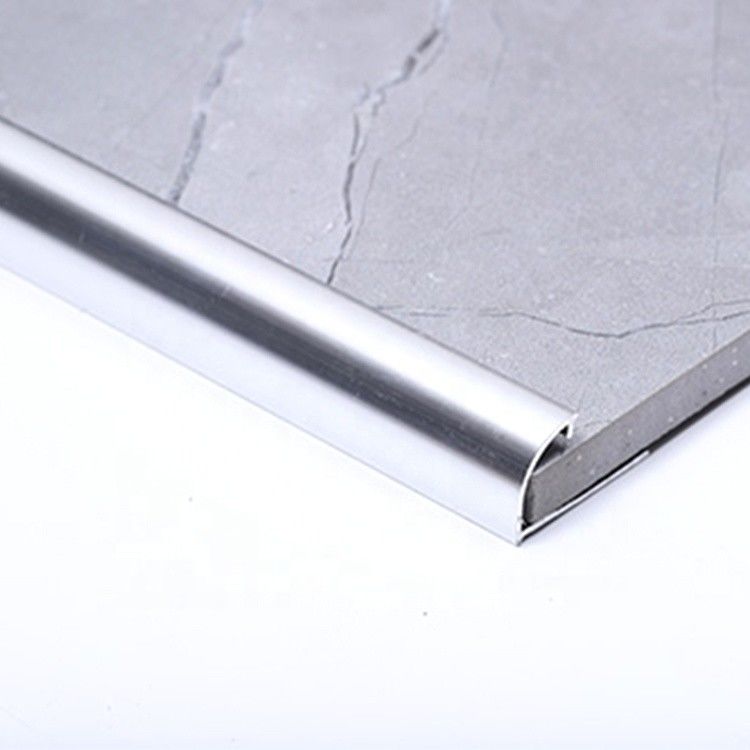 Kanaal van badkamers het Ceramische U om Versiering 1.8m van de Aluminiumtegel