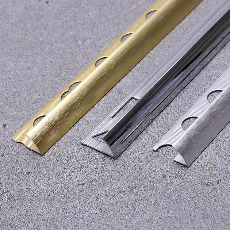 Kanaal van badkamers het Ceramische U om Versiering 1.8m van de Aluminiumtegel