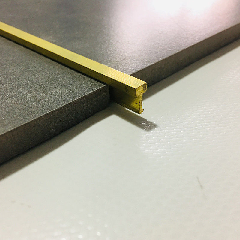 Van de de Overgangsstrook van het messingsmetaal de Versiering van de het Messingstegel 10mm Opgepoetste Spiegel