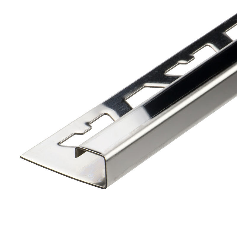 Het Staal Decoratieve Stroken 2.0mm van spiegelsqstainless de Vierkante Versiering van de Tegelrand